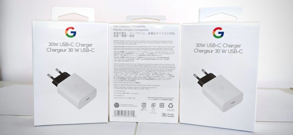 Încărcător 30w și 18w google pixel 7, pixel 6, pixel 4, pixel 3 Usb c,