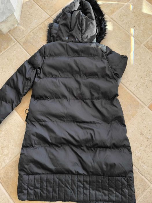 Дълго яке с обемни джобове