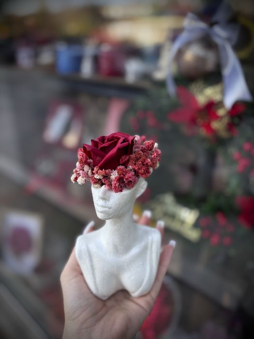 Букет с ароматни сапунени рози