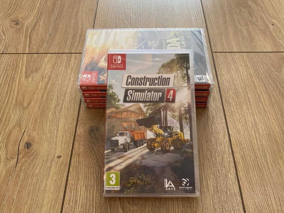 Новый Construction Simulator 4 Nintendo Switch/ Строительный Симулятор