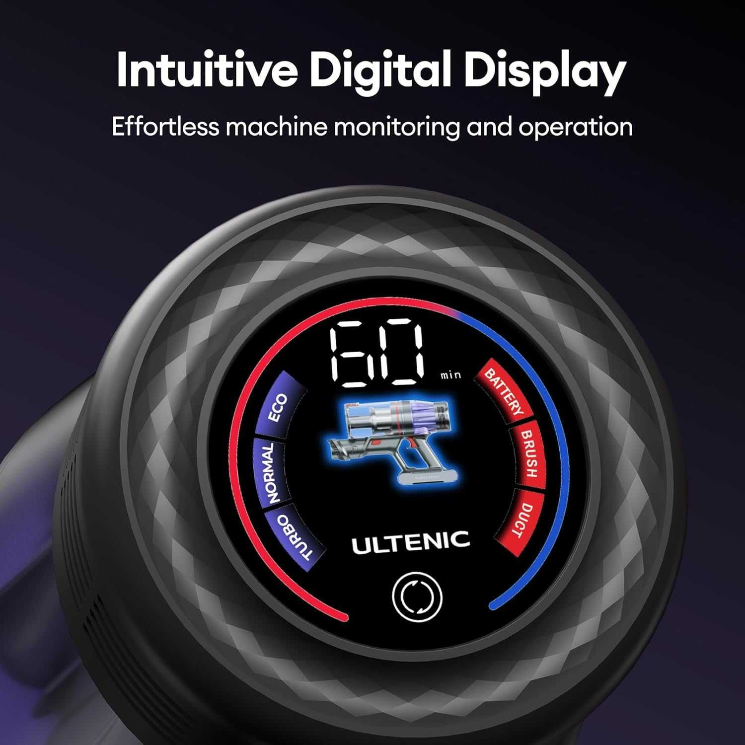 Вертикална прахосмукачка Ultenic U16 Flex 550W 50KPA