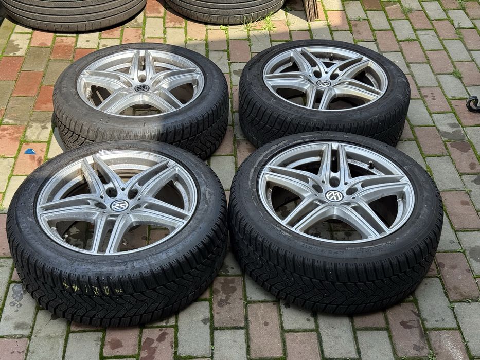 Jante 5x112 , anvelope 225 50 17 ,Vw , Audi ,skoda, seat