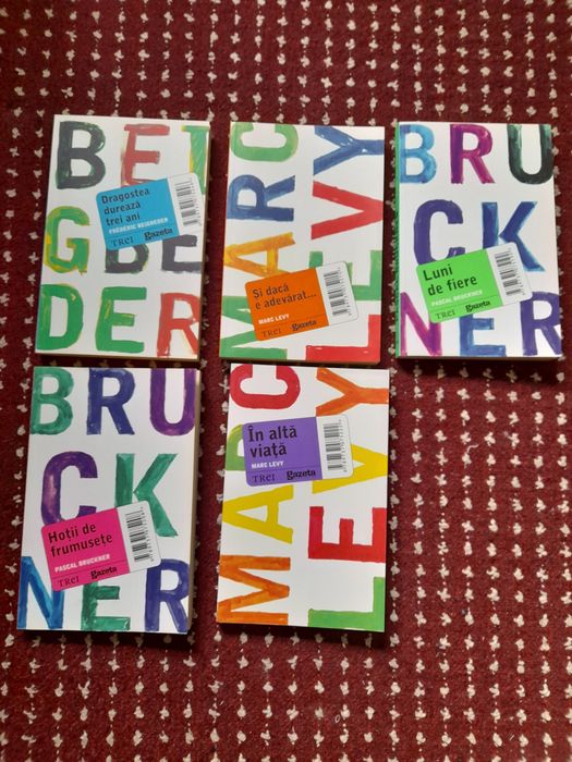 Lot 8 carti noi diverse