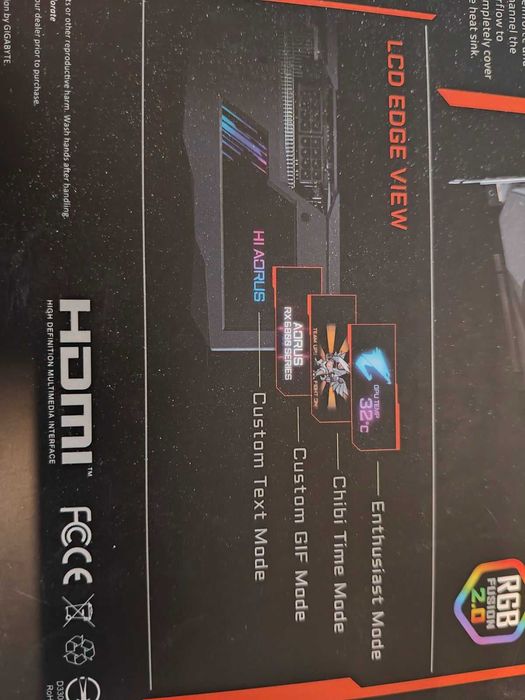 Видеокарта Gigabyte AORUS Master RX 6800 16GB