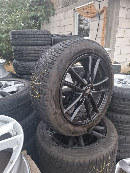 Jante cu anvelope volkswagen 5x112 R17