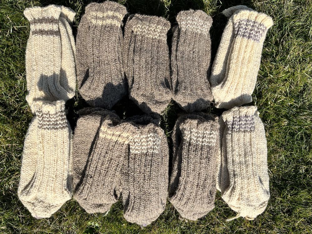 Pъчно и машинно плетени чорапи