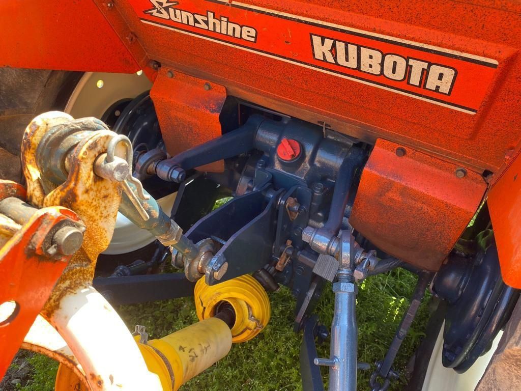 Vand tractor Kubota sunshine