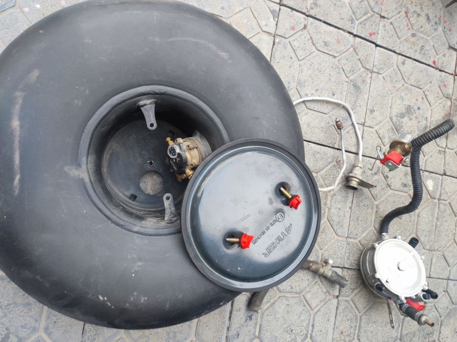 Propan balon 35 litrlik, komplekt