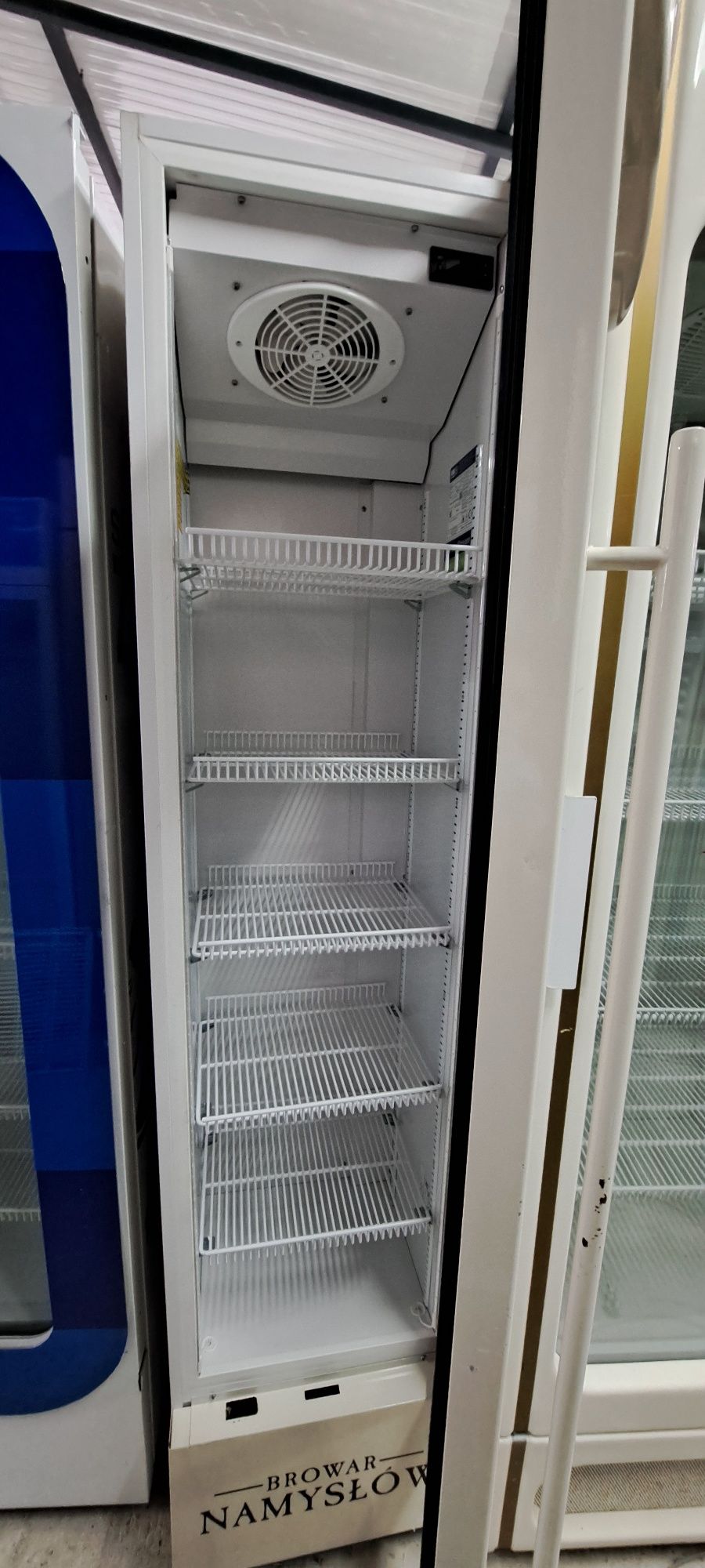 Vitrina lada frigider Slim crem