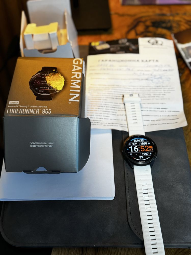 Смарт/Спортен Часовник Garmin Forerunner 965
