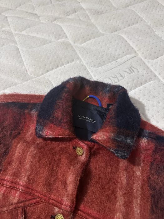 SCOTCH & SODA Women Oversized Checked Trucker Jacket