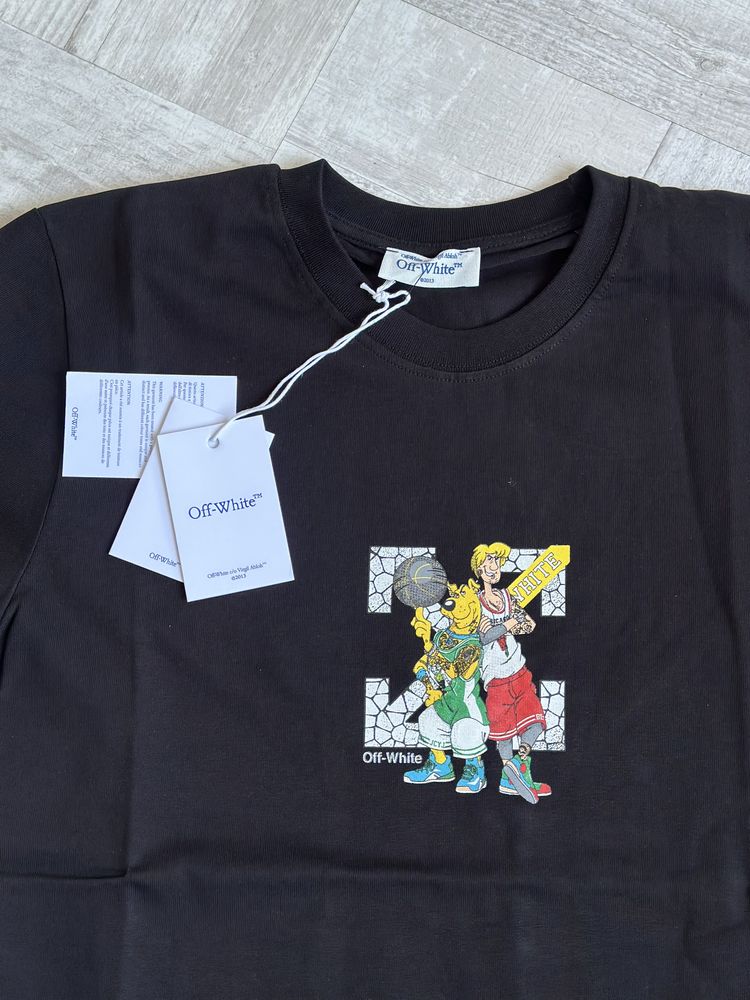 Tricou OFF White Scooby Do Premium