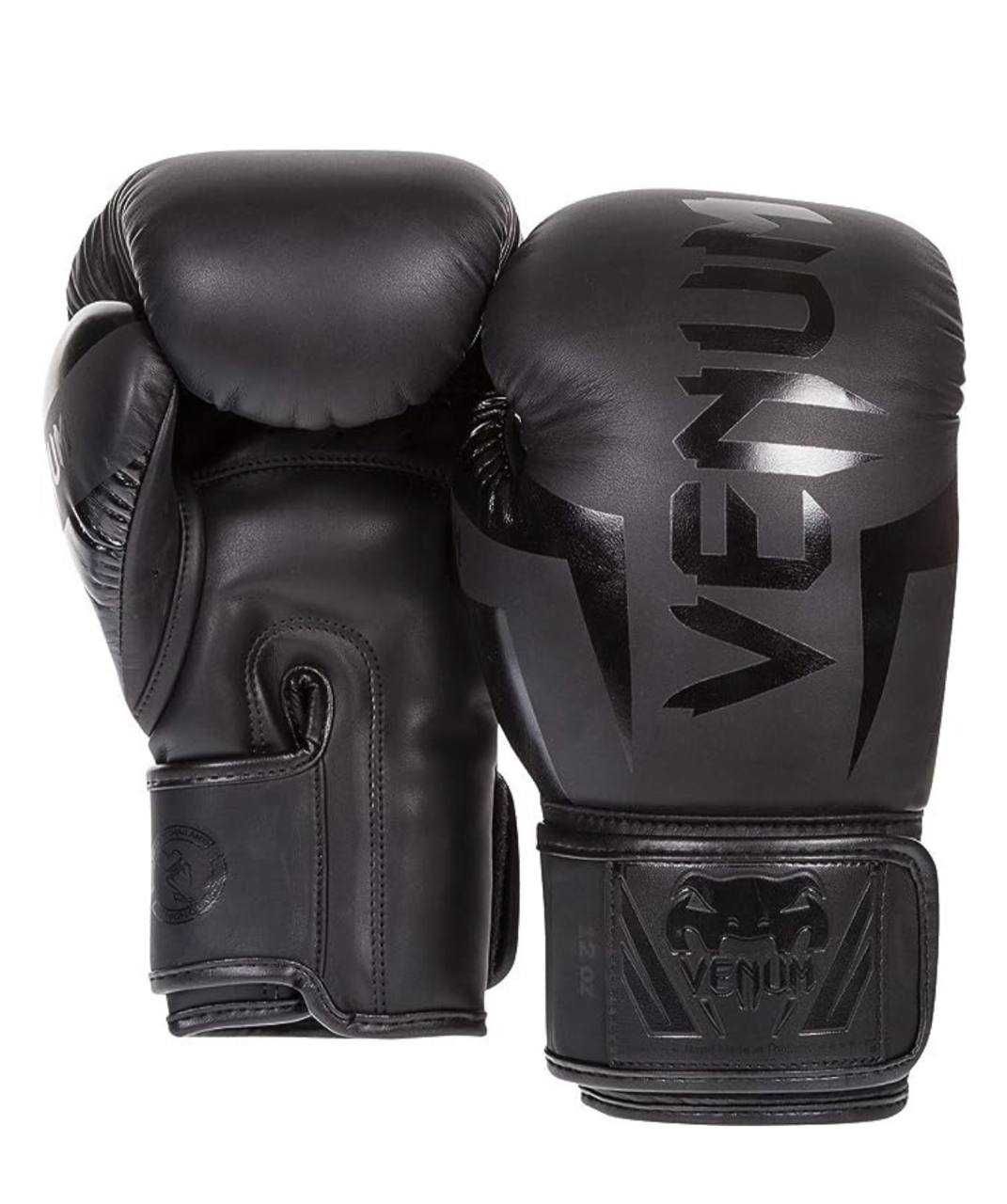 Боксерские перчатки Venum 10oz черный