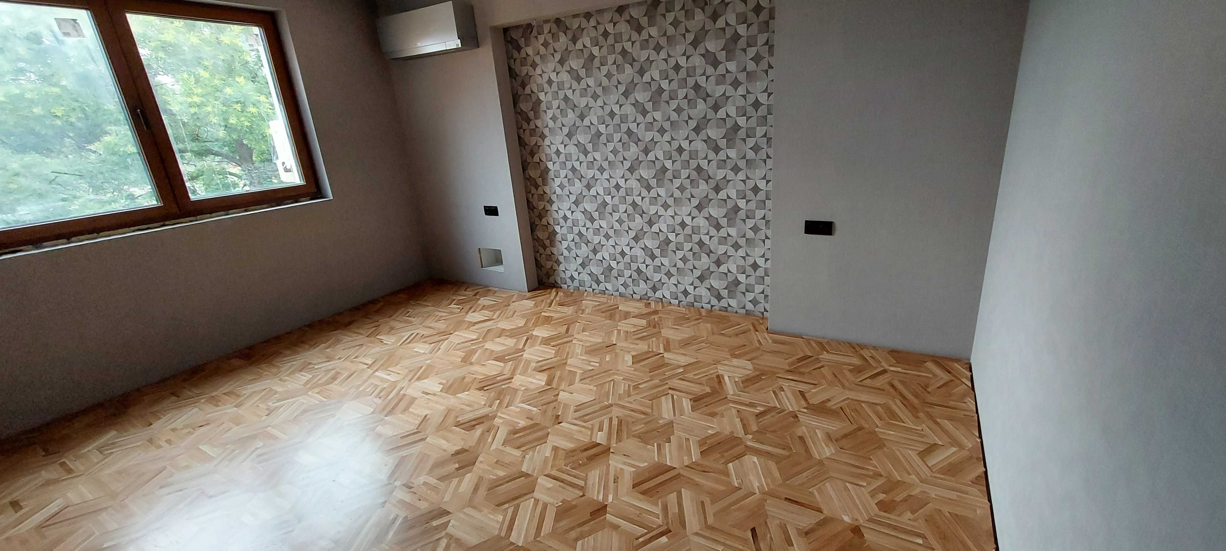 Трислоен паркет и дюшеме от масив Дъб