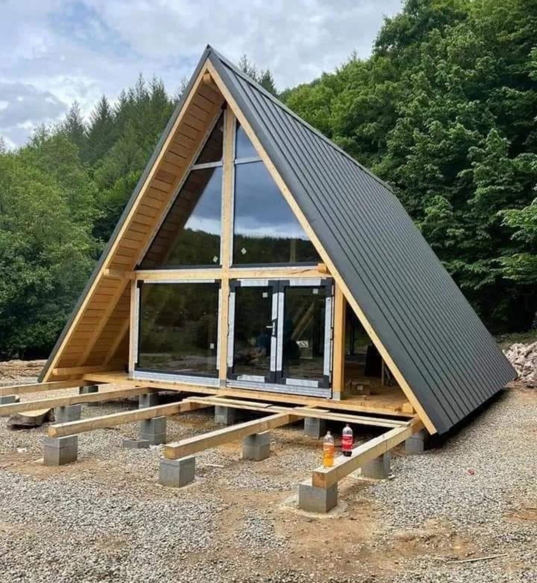 Facem cabane tip a frem de locuit