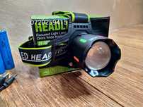Lanterna Frontala POLICE cu Led Laser PM10, Pescuit, Camping