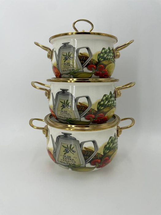 Набор кастрюлей, 2,3,4 литров