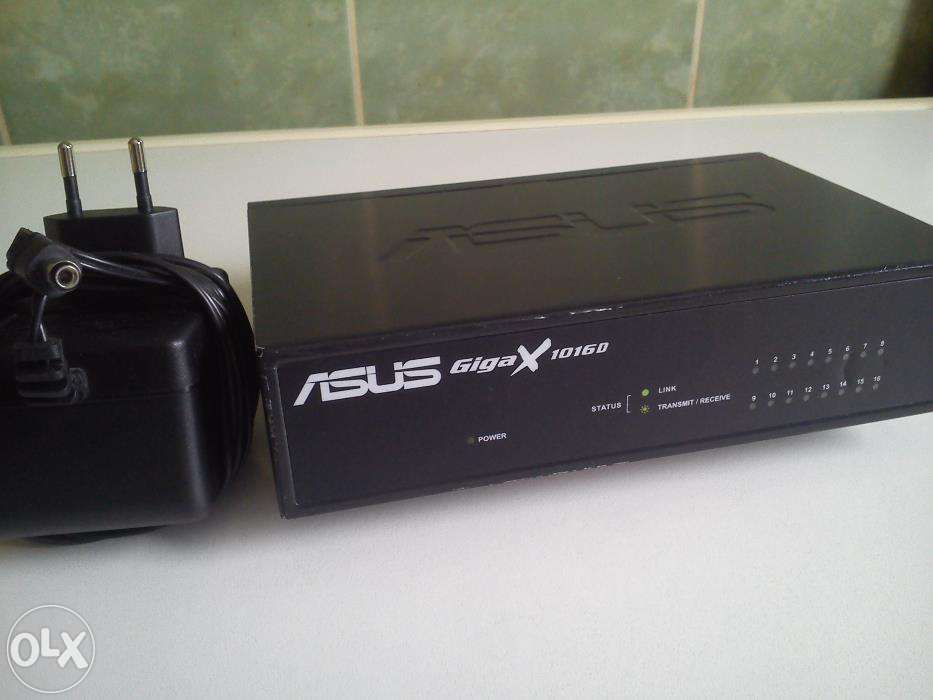 Switch ASUS GigaX 1016D (8 porturi perfect functionale)