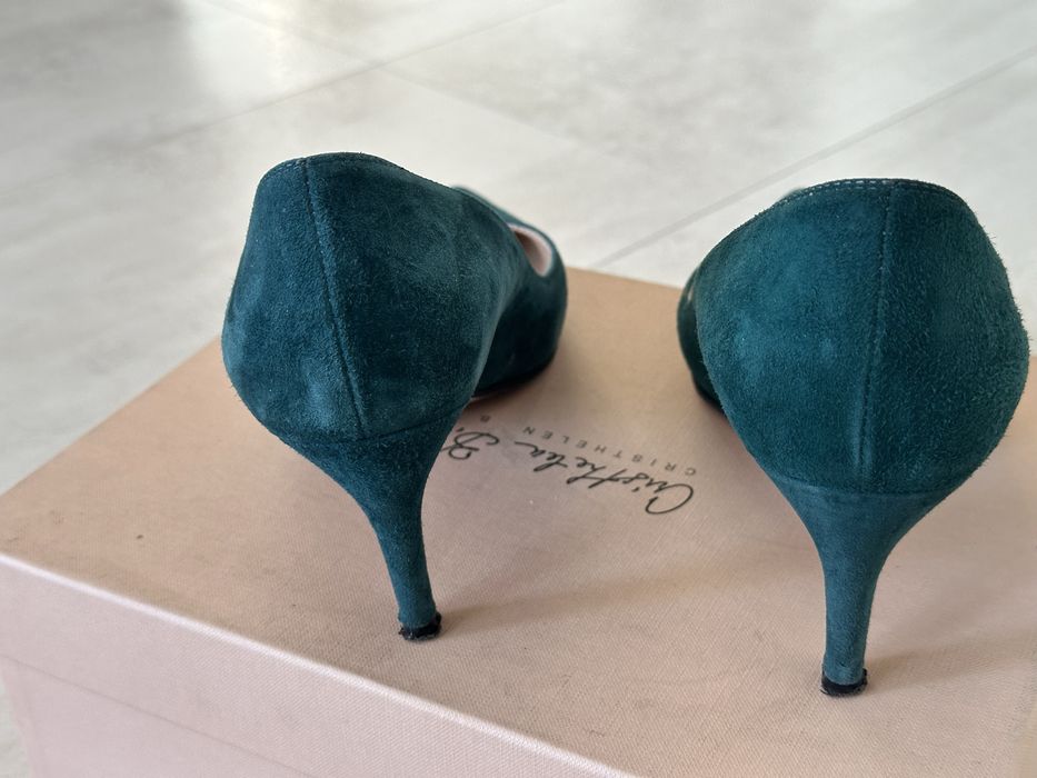 Musette pantofi piele