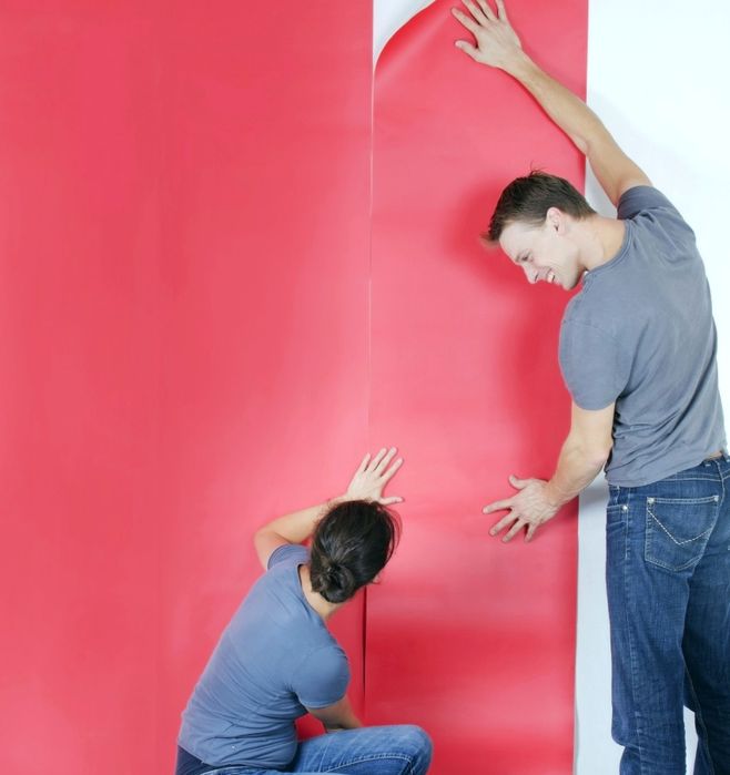 Поклейка обоев покарска стен Мелкосрочный ремонт  Алматы!