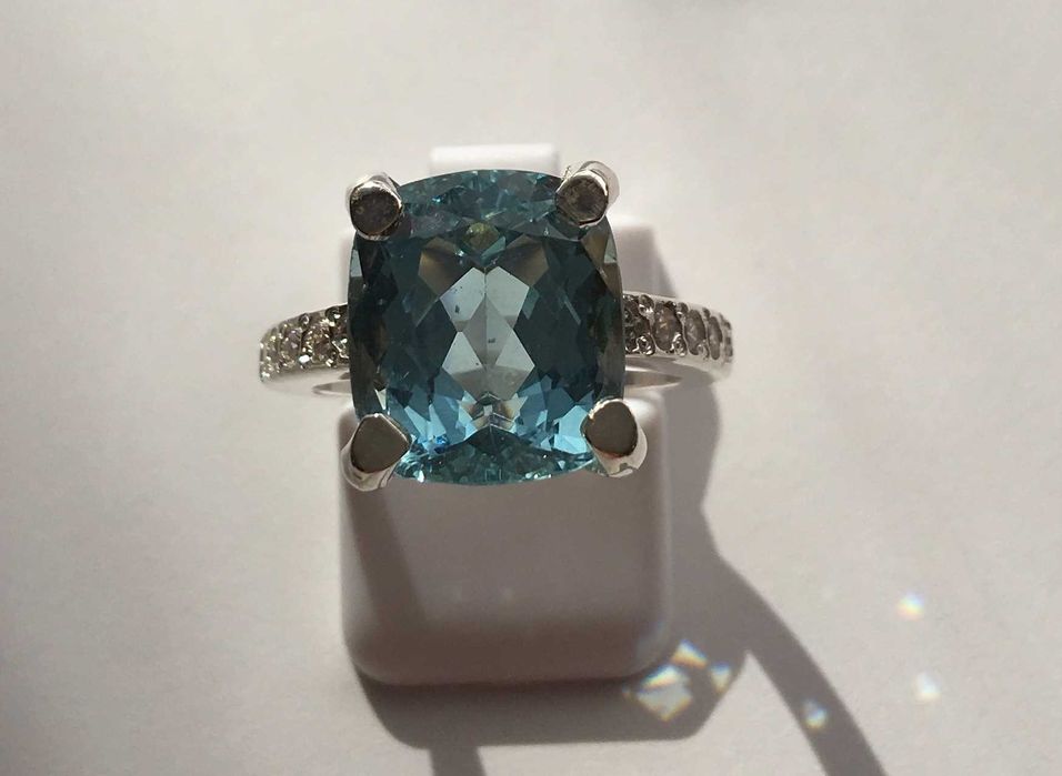 Inel din argint, deosebit, lucrat manual