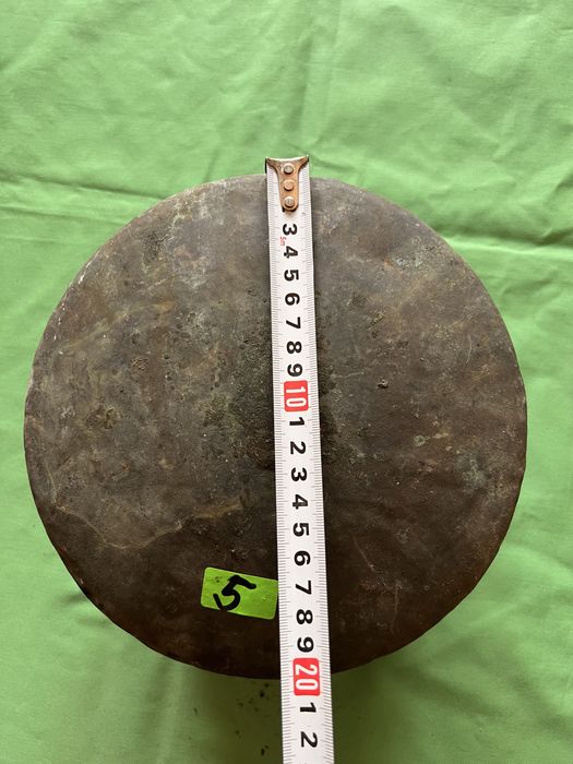 Антикварен меден менец и тиган