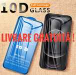 Folie sticla iphone 16 e xs xr 14 11 13 15 pro max 12 mini 8 PLUS husa