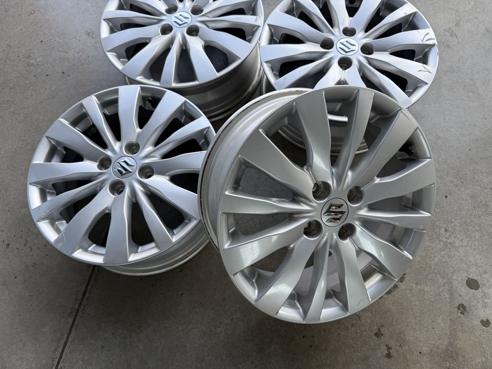 4бр. ОТЛИЧНИ 16” ОРИГ. Джанти 4х100 за -SUZUKI/TOYOTA/KIA- 6Jx16,ET45