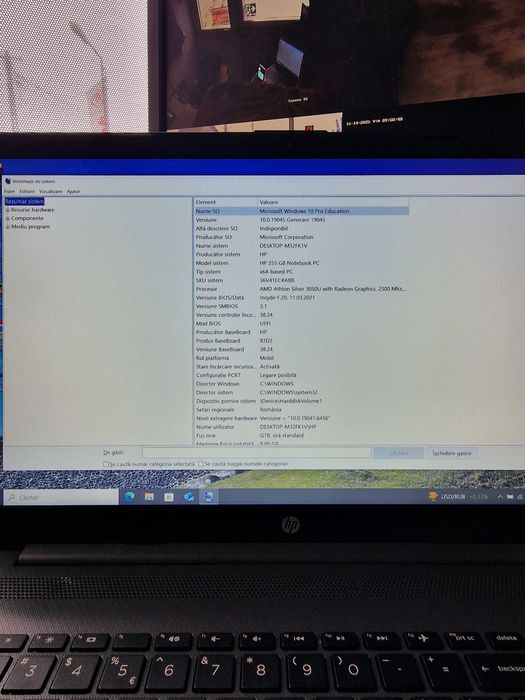 Leptop hp 255 G8 impecabil