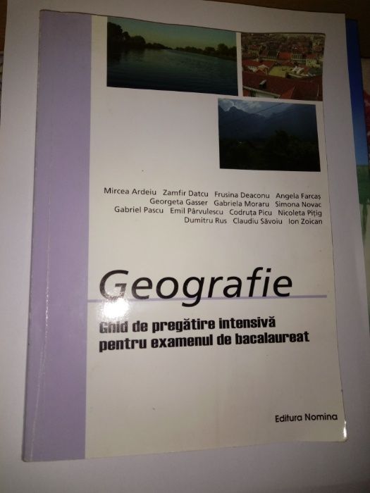 Manual Geografie de pregatire intensiva pentru bacalaureat