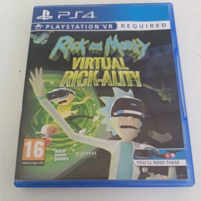 Игра за ВР пс  Rick And Morty Virtual Rick-ality Sony PlayStation 4 VR
