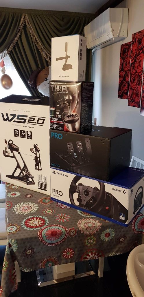 Logitech g pro wheel. Симулатор.