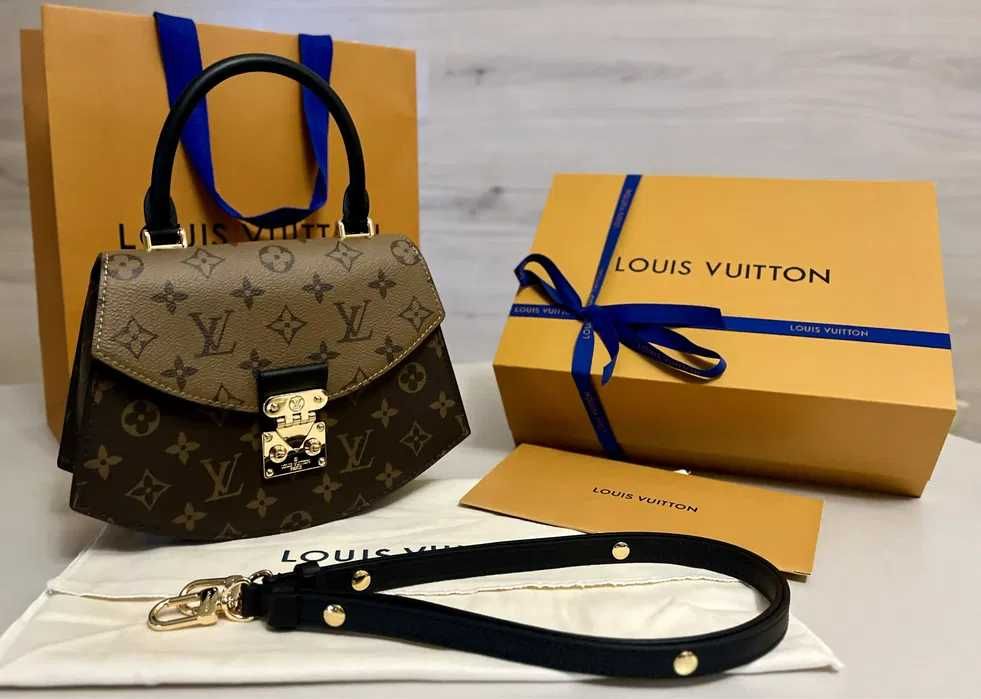 Geanta Louis Vuitton Tilsitt, Monogram Bicolor, 24 cm