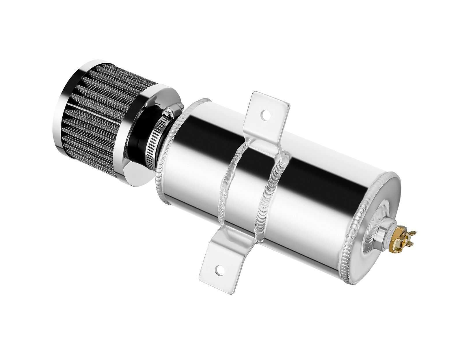 Кеч кен Oil Catch Can 0.75л. с филтър и 2 фитинга AN10 JRspec
