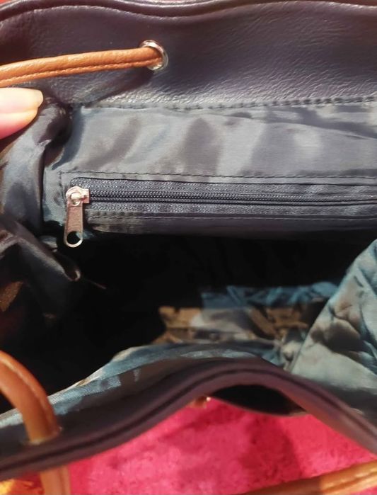 Rucsac imitație de piele