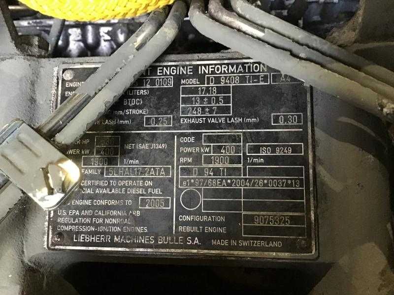 Motor Liebherr D9408 TI-E second hand - piese motor