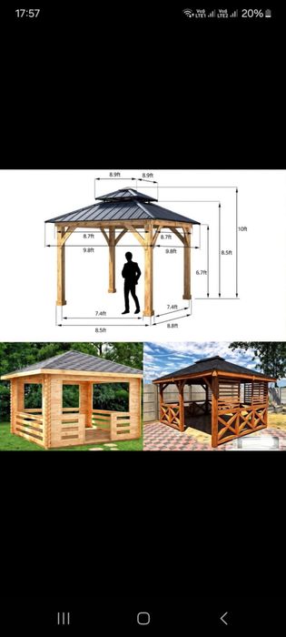 Terase si foișoare din lemn