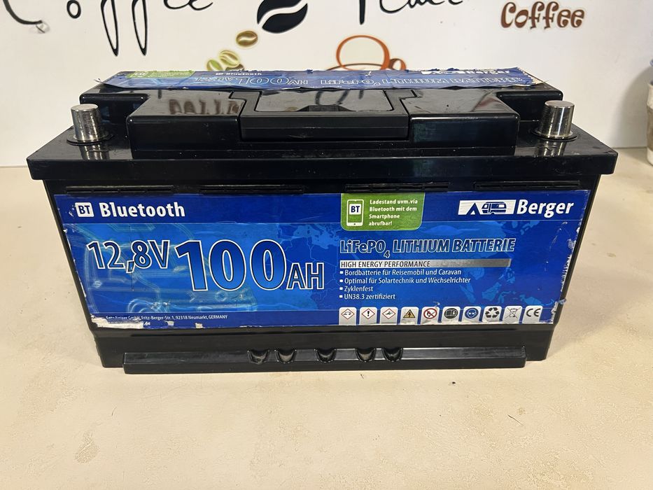 Акумулатор Berger LiFePo4 100Ah Bluetooth