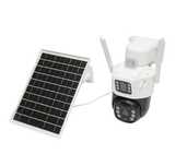 Camera WIFi de supraveghere rotativa V380 solar night vision IP66 PTZ