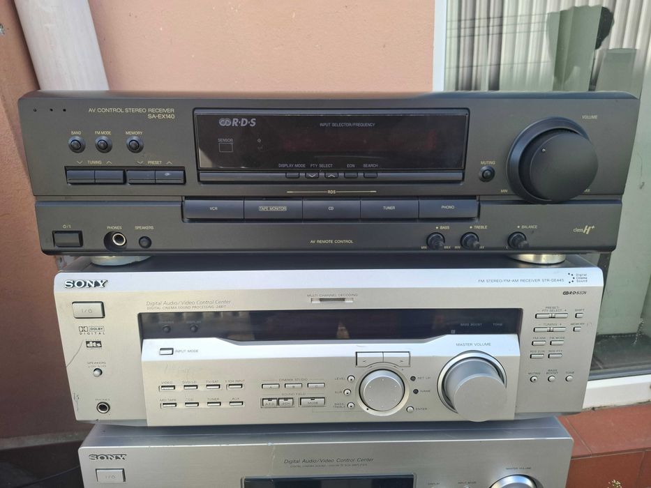 amplificator sony 5x100w statie technics pioneer blue line