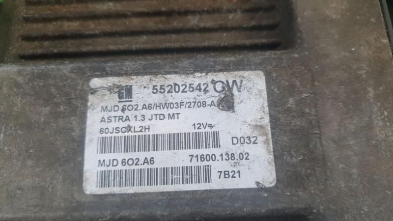 Calculator ecu Opel Astra H 2004-2009 55202542cw