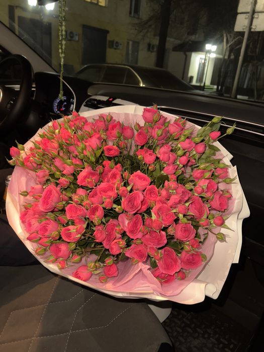 Продам шикарный букет кустовых роз