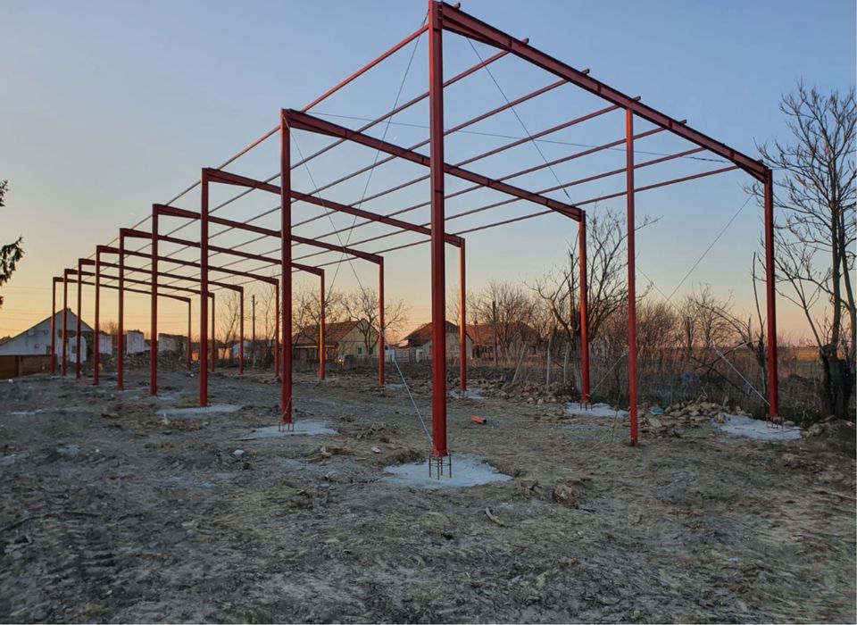 Confectionam hale metalice