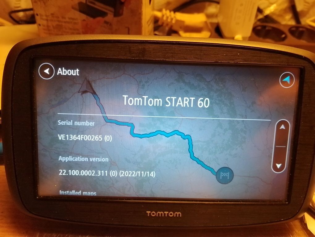 TomTom camion de 6 si 5 inch ultimele harti
aparute