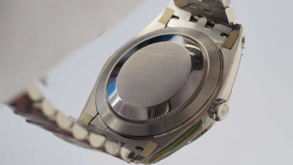 Rolex Datejust с оригинални части, blue roman dial