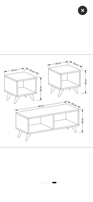 Comoda tv si noptiere