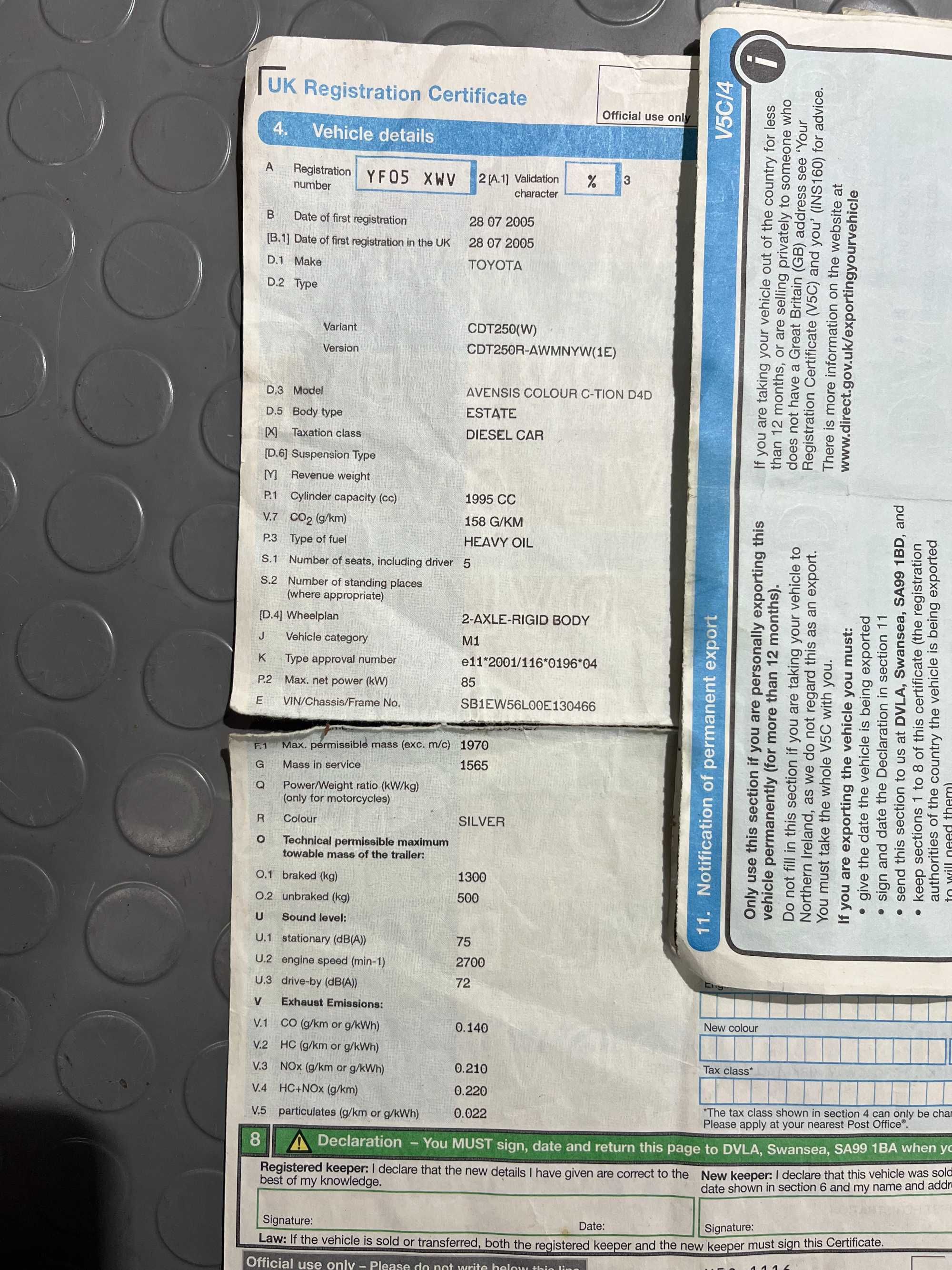 Двигател за Toyota Avensis T25 2.0 D-4D (1CD , 116 к.с.)