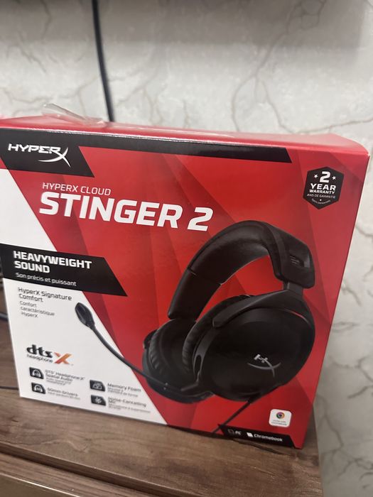 Игровые наушники HyperX Stinger 2 отличное состояние!