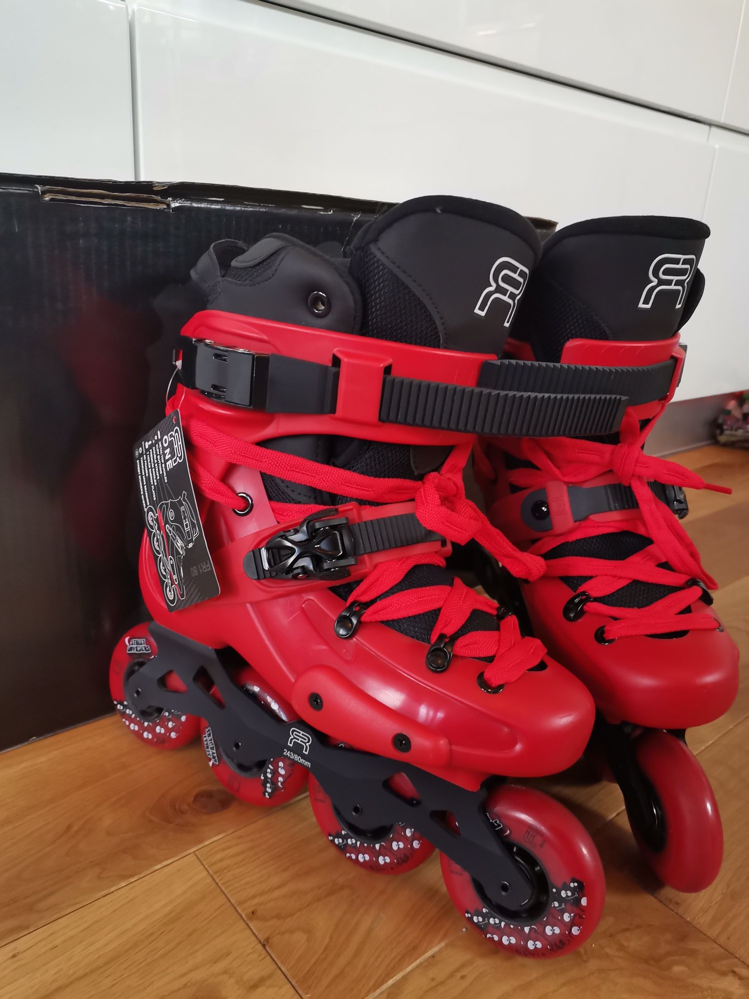 Role FreeRide FR 1 Skates 80 Red mărime 38