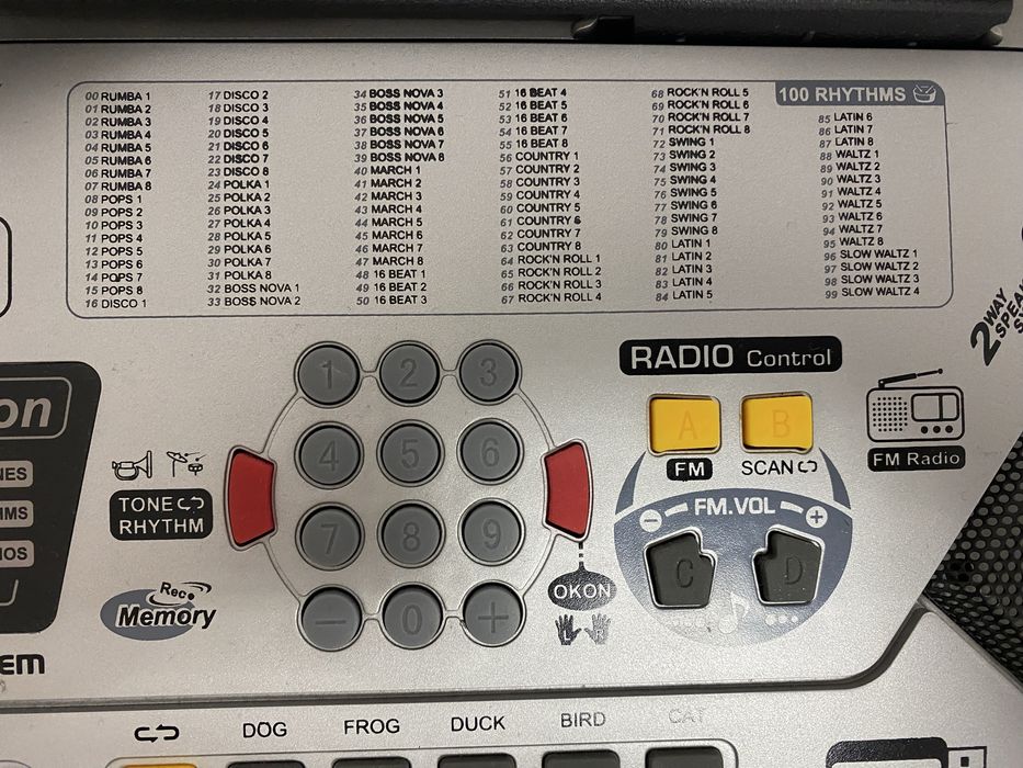 Orga electronica,MQ-001UF cu 61 clape,USB,FM radio